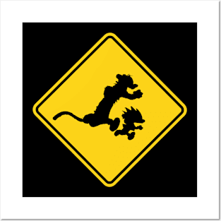 FUN CROSSING SIGN Posters and Art